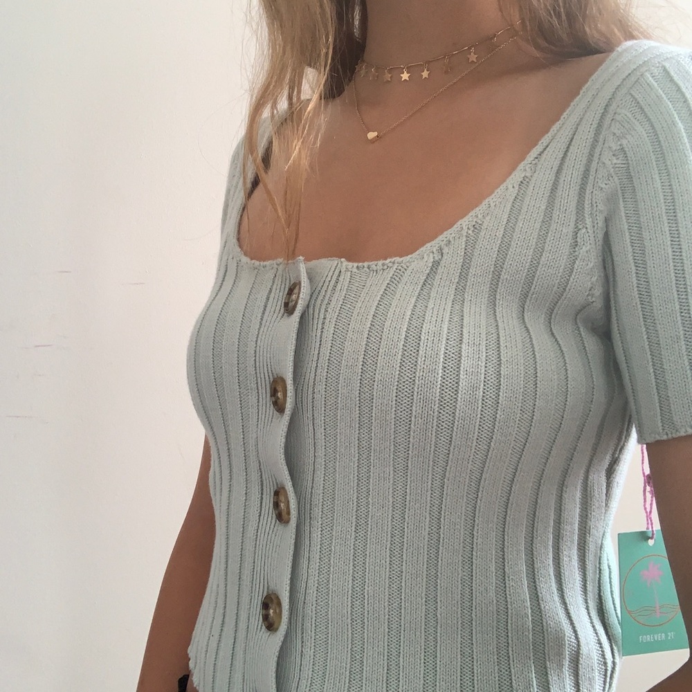 Large Forever 21 Crop Top